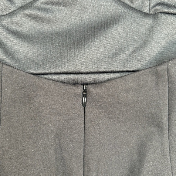 Lulus Black Bodycon Mini Dress Womens Size Medium Balloon Sleeve NWT Open Back - Picture 12 of 12